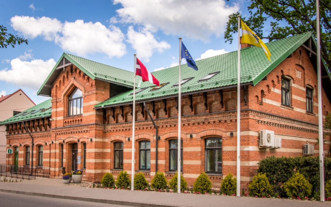 Administration building on Dārza street