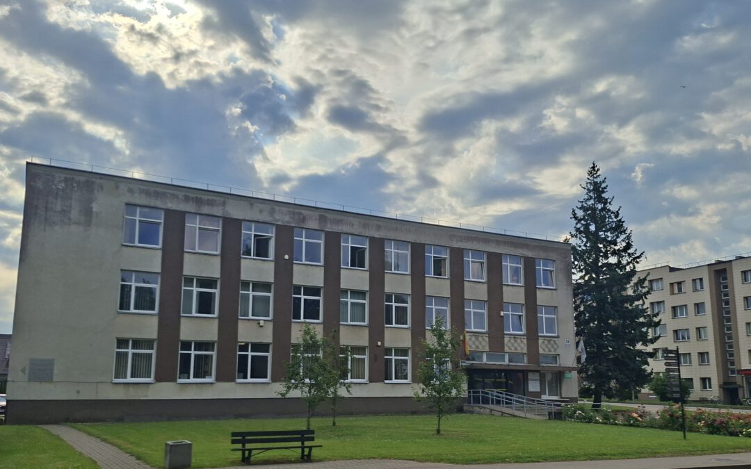 Biržai District Municipality Administration buildings on Vytautas street