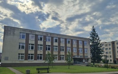 Biržai District Municipality Administration buildings on Vytautas street