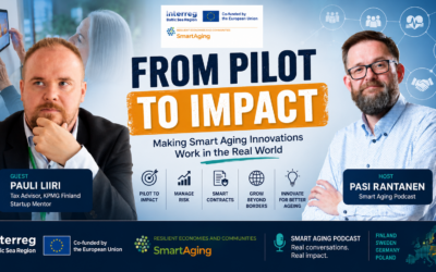 SmartAging Podcast#25- From Pilot to Impact: Making Smart Aging Innovations Work in the Real World| ft. Pauli Liiri
