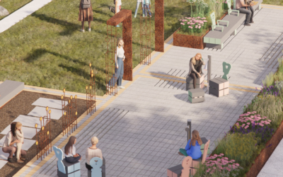 Materials on the pilot Sensory garden in Nissi