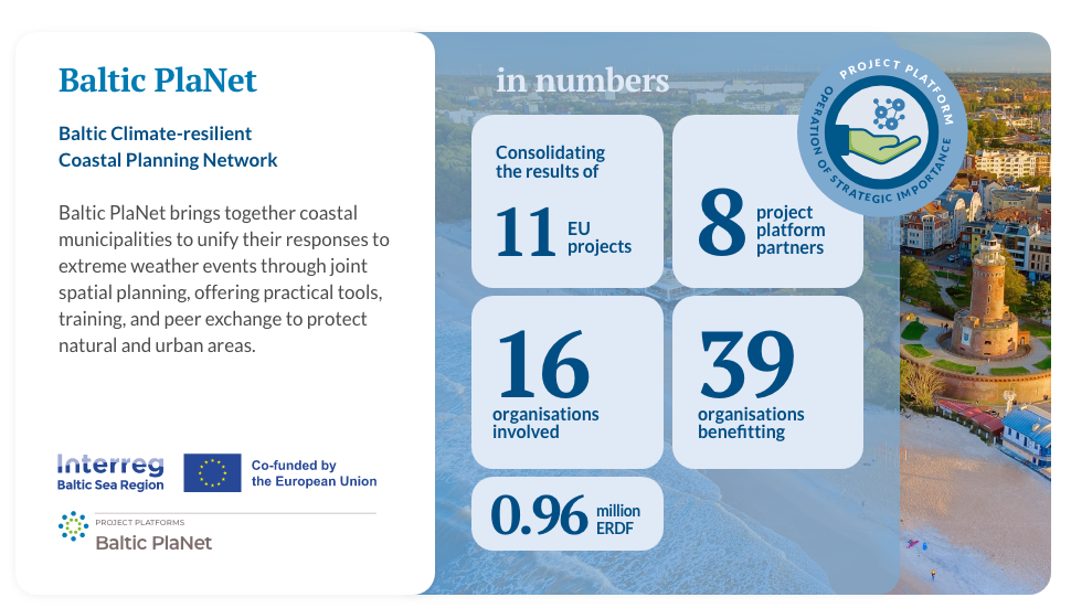 PLATFORMS_Baltic PlaNet Overview banner for Baltic Planet project platfrom