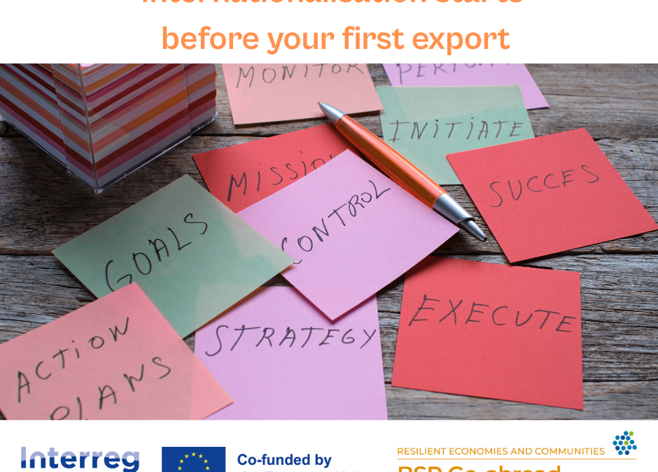 Internationalisation starts before your first export