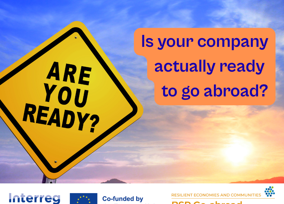 Is your company actually ready to go abroad?