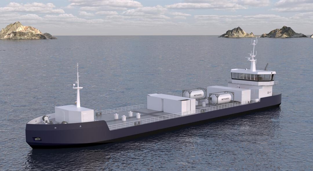 Advancing green methanol bunkering vessel specifications