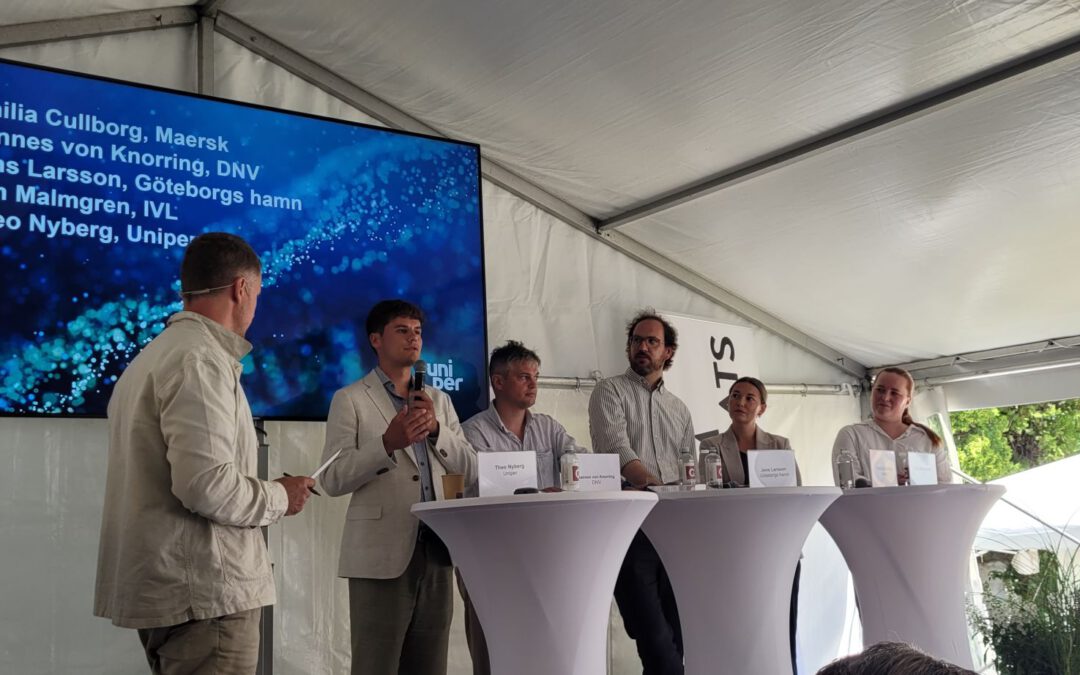 e-Methanol and transport system integration advanced at Almedalen Week