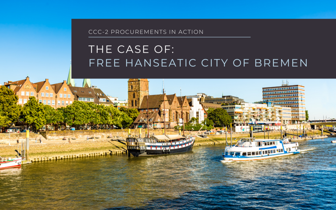 Free Hanseatic City of Bremen joins forces to pilot circular, climate-friendly and chemicalsmart public procurement
