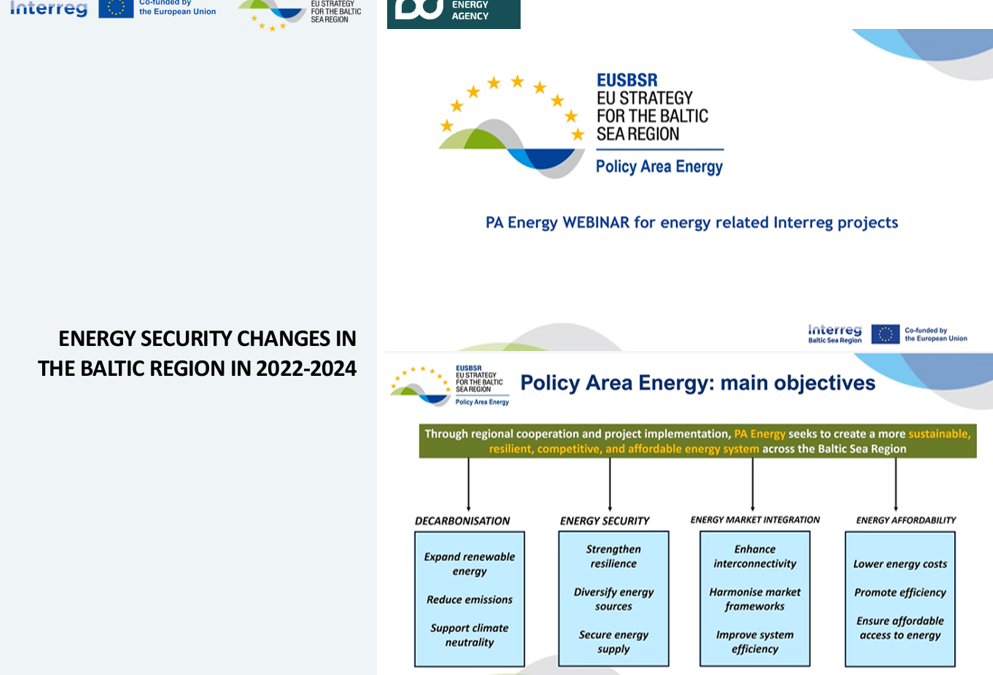 H2Deri@BSP contributes to EUSBSR PA Energy workshop on regional energy transition