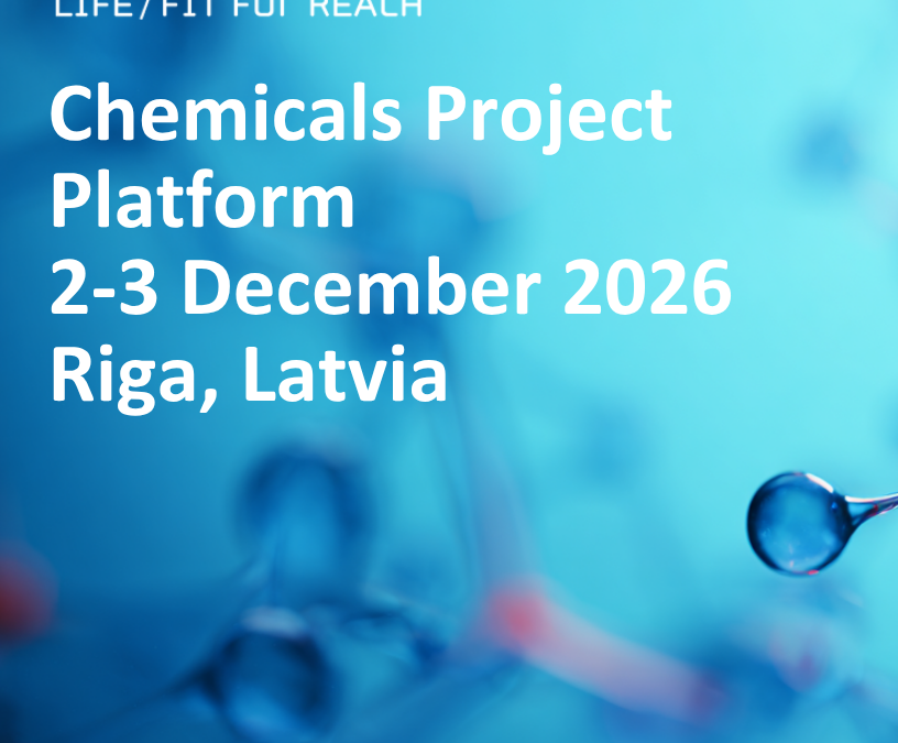 SAVE THE DATE: Chemicals Projects Platform meeting set for December