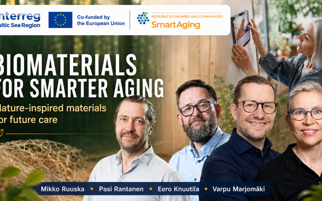 SmartAging Podcast #29-Biomaterials for Smarter Aging: Nature-Inspired Materials for Future Care