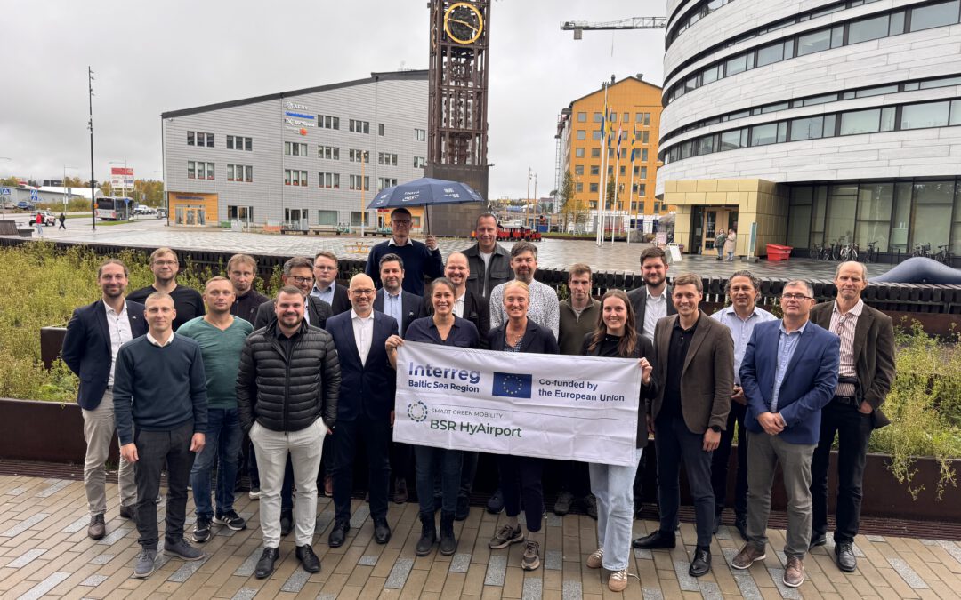 BSR HyAirport partners meet in Kiruna to prepare for the project’s final phase