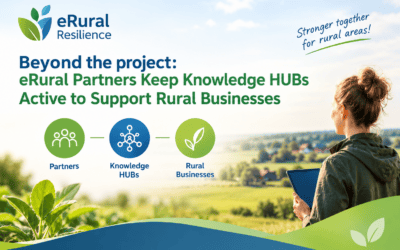 Beyond the Project: eRural Partners Keep Knowledge HUBs Active to Support Rural Businesses