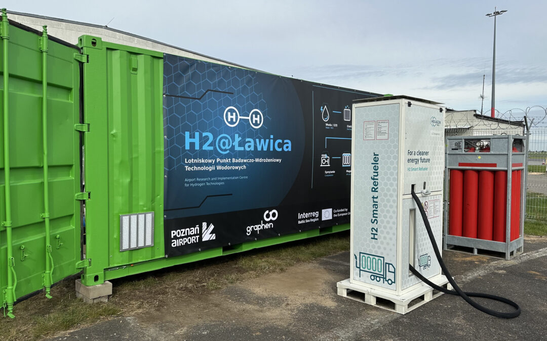 Poznań Airport tests hydrogen in cargo handling