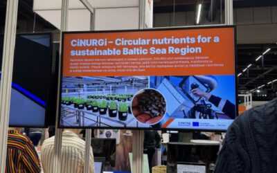 Machines and methods – CiNURGi at the Agricultural Machinery Trade Fair in Helsinki