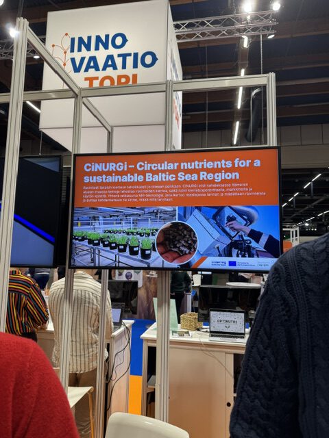 Machines and methods – CiNURGi at the Agricultural Machinery Trade Fair in Helsinki