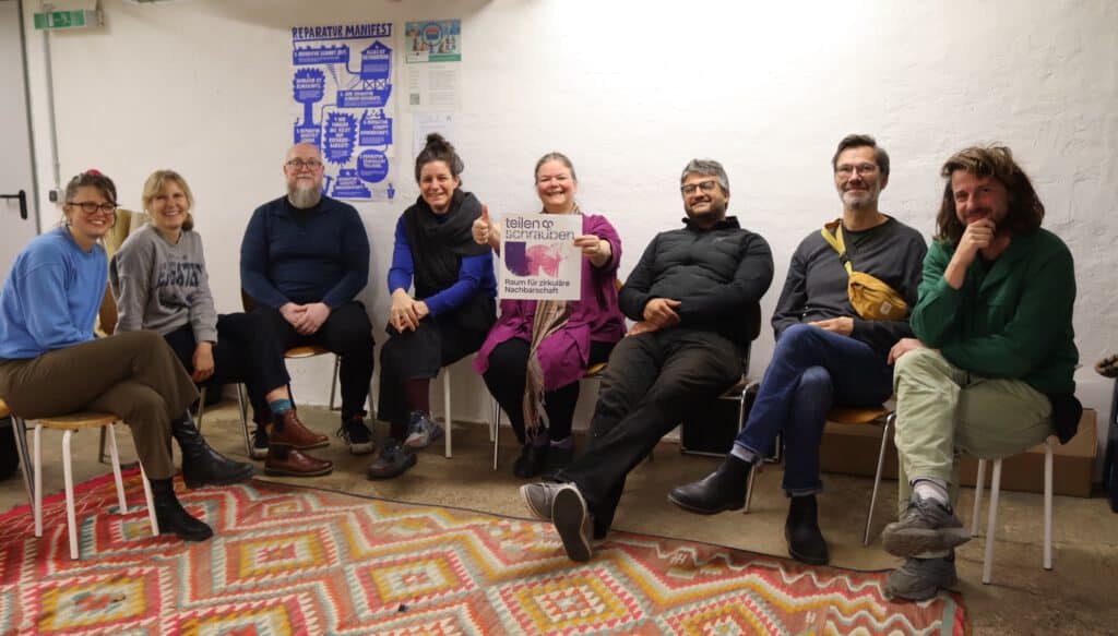 3 Circ@Home partners – Baltic Environmental Forum Germany (BEF), Goldbekhaus and UVM – presented the project and exchanged ideas with local initiatives and district representatives