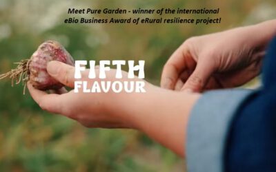 🏆 Meet Pure Garden – winner of the international e-Bio Business Award 2026 of eRural resilience project!