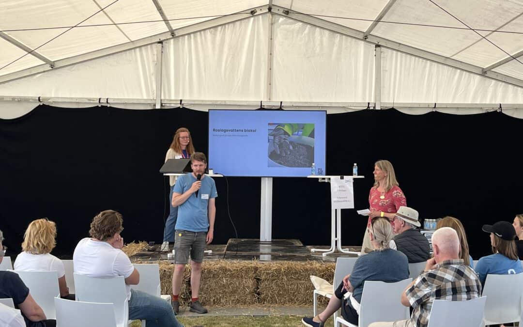 CiNURGi connects with Sweden’s agricultural community at field events